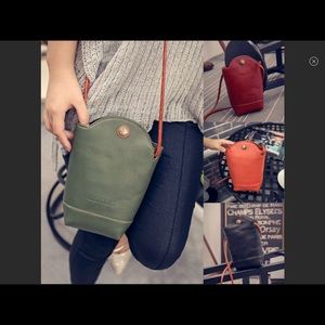 PU Leather Crossbody Shoulder Bag, NWOT